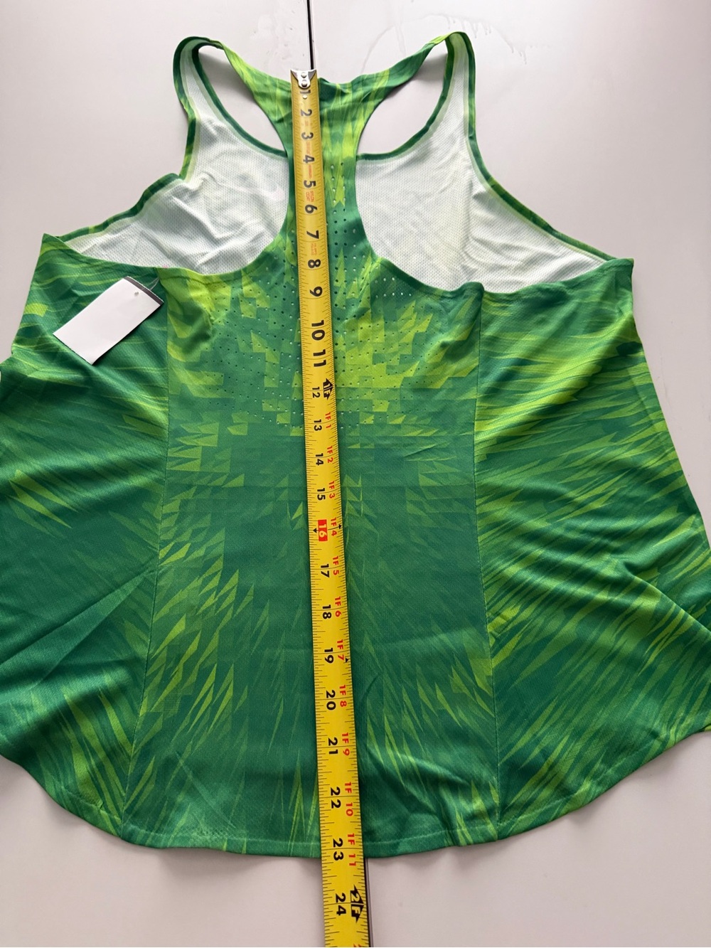 Nike Digital Race Day Elite Running Singlet Track Women's Green 835974-377 MEDIU - Picture 9 of 12